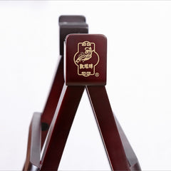 Dunhuang Professional Master-Apprentice Folding Guzheng Stand – Solid Wood A-Frame, Portable Design