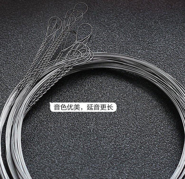 Xinghai Fuyin Yangqin Strings Set – Model 402, Professional Silver-Wrapped Strings (No. 15–30)
