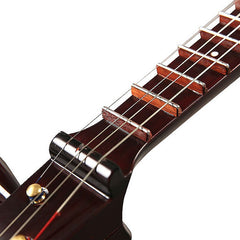Yuehai 501Z Professional Xiaoruan – Chinese Small Ruan in Mountain Elm with Han Dynasty Official Hat Headstock(山榆木)