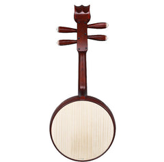 Yuehai DW02-JQ Xiaoruan – African Rosewood Small Ruan with "Dreamlike Romance" Design