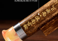 DianNanGuYun Professional Hulusi | Handmade Purple Bamboo Gourd Flute for Performers