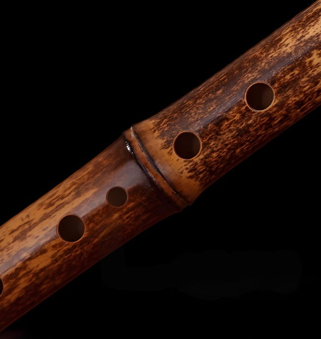 DianNanGuYun Professional Hulusi | Handmade Purple Bamboo Gourd Flute for Performers
