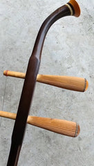 Vintage 1970s Beijing Old Rosewood Erhu No.225 – Professionally Restored Chinese Two-String Instrument