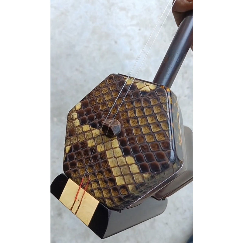 Vintage 1970s Beijing Old Rosewood Erhu No.225 – Professionally Restored Chinese Two-String Instrument