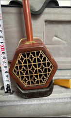 Used Dunhuang No.66 Vintage Erhu – 1995 Shanghai Made, Aged Red Sandalwood, Professionally Restored