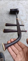 Used NO.223 Republic Era Antique Indian Sandalwood Erhu – Mammoth Inlay, Extended Resonator, Multi-Tonal (Erhu & Gaohu Style)