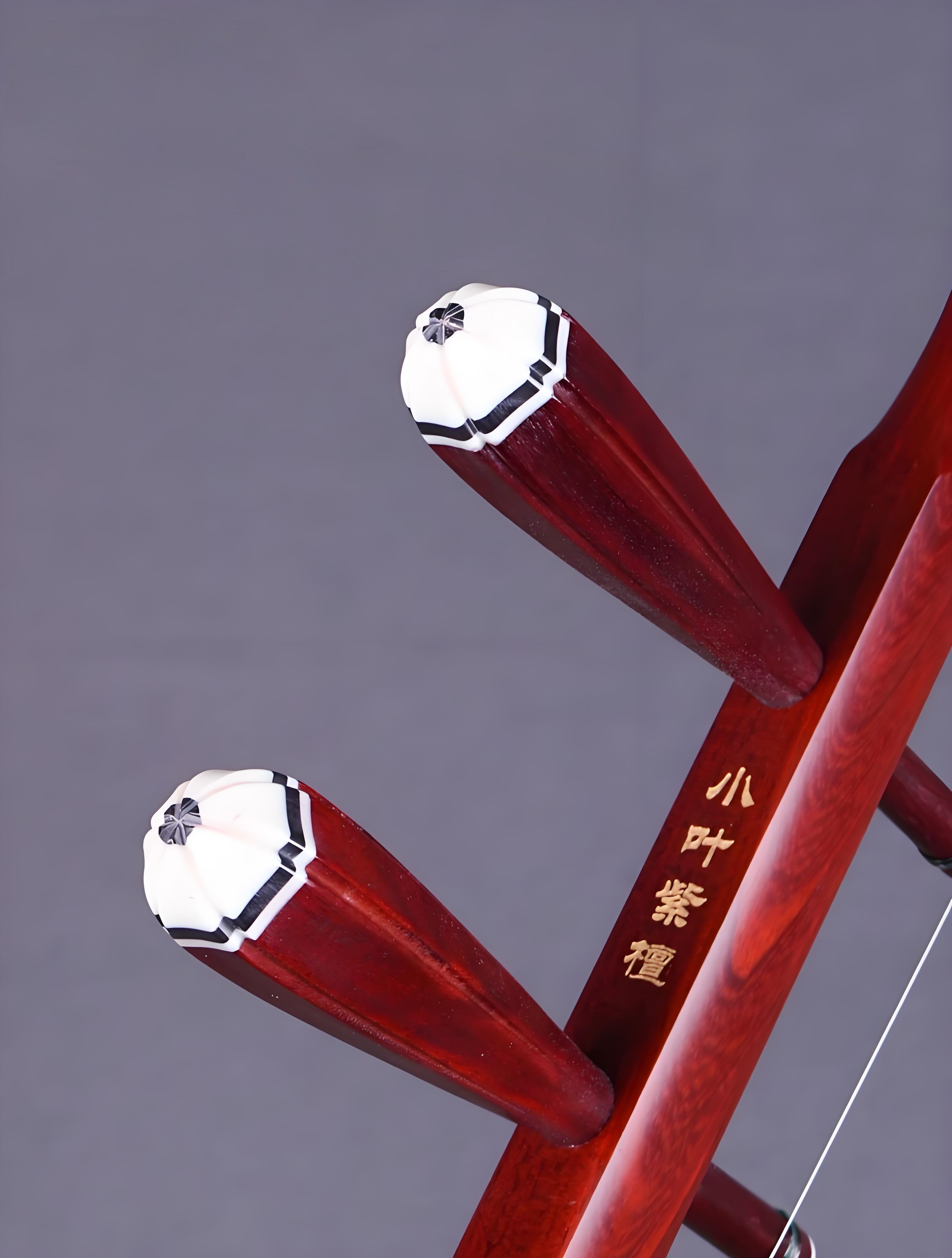 Wan Qixing African Sandalwood Erhu – Beginner to Advanced Level Professional Chinese Fiddle